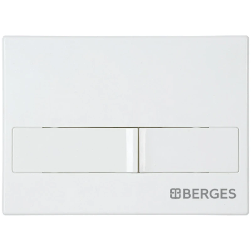 Комплект унитаза с инсталляцией Berges Novum 043244 с сиденьем Микролифт и Белой клавишей смыва фарфор подвесной