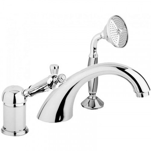 Смеситель на борт ванны Cezares Elite ELITE-BVDM-01-M Хром латунь