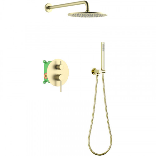Душевая система Timo Saona SX-2369/17SM Золото матовое латунь встраиваемый