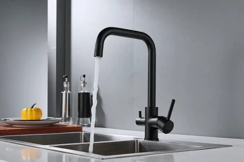 Смеситель для кухни Shevanik S228H цвет Черный