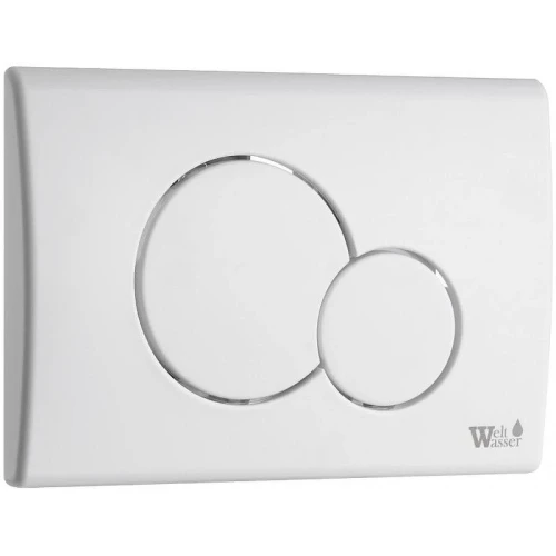 Комплект унитаза с инсталляцией WeltWasser MARBERG 507 + GELBACH 043 GL-WT + MAR 507 RD GL-WT 10000011879 цвет Белый глянцевый с сиденьем Микролифт и клавишей смыва цвет Белый глянцевый