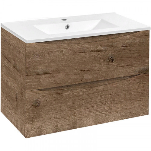 Тумба под раковину Vincea Mia 75 VMC-2MA750VO подвесная V.Oak МДФ / ЛДСП