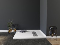 Душевой поддон из искусственного камня Aquanet Delight 90x90 255441 Белый