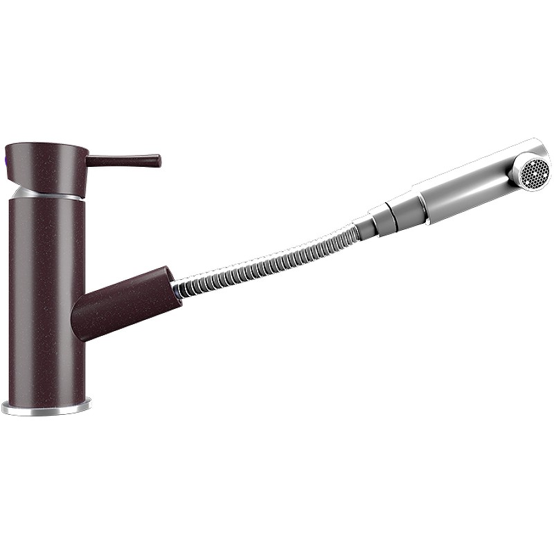 Смеситель для кухни Ulgran Classic U-009-345 Шоколад латунь