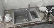 Смеситель для кухни Ulgran Classic U-009-345 Шоколад латунь