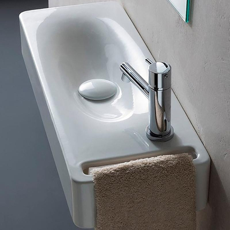 Раковина подвесная Scarabeo Soft-Hung-Cube 60 1511 Белая