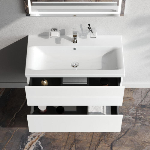 Тумба под раковину AM.PM Gem 80 M90FHX0802WG подвесная цвет Белый