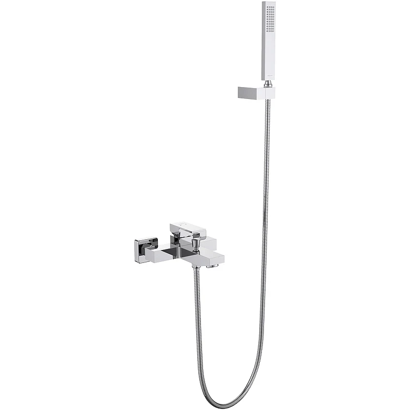 Смеситель для ванны Aquatek Либра AQ1649CR Хром латунь на стену