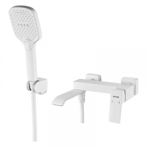 Смеситель для ванны Shevanik S4002C цвет Белый