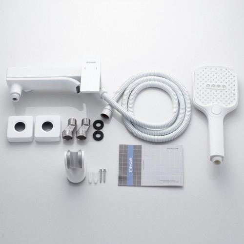 Смеситель для ванны Shevanik S4002C цвет Белый