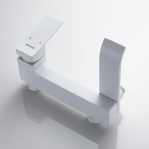 Смеситель для ванны Shevanik S4002C цвет Белый