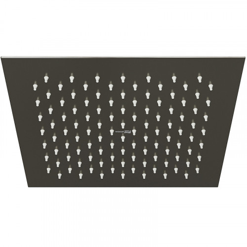 Верхний душ WasserKRAFT Wiese A200 Оружейная сталь нержавеющая сталь на потолок