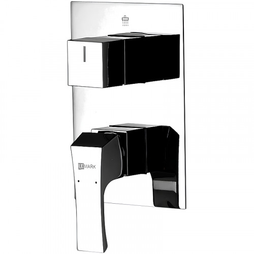 Смеситель для душа Lemark Unit LM4528C Хром латунь встраиваемый