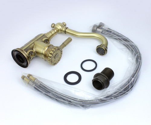 Смеситель для раковины Bronze de Luxe Windsor 21788 Бронза латунь