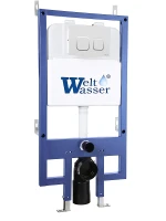 Инсталляция WeltWasser WW Bamberg 545 WT 10000013448 с клавишей смыва цвет Белый