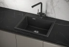 Кухонная мойка Granula Estetica 58 5804 цвет Черный