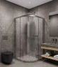 Душевой уголок Timo TPSS-90/13C-8 900x900x2000 T42 раздвижной профиль Никель стекло прозрачное