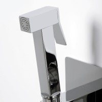 Гигиенический душ со смесителем WasserKRAFT Aller 10638 Хром латунь на стену