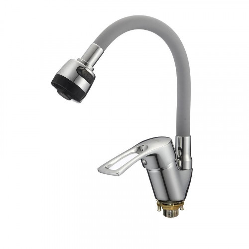 Смеситель для кухни D-Lin D150422-2T цвет  Хром  Серый