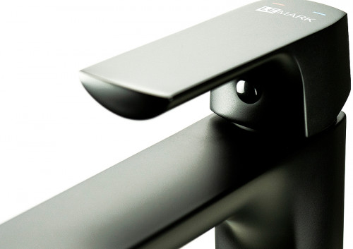 Смеситель для раковины Lemark Ursus LM7209BL Черный матовый латунь