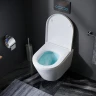 Унитаз AM.PM Sense FlashClean CK74H0403W подвесной с гигиеническим душем и ершиком с сиденьем Микролифт фарфор подвесной