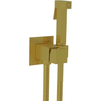 Гигиенический душ со смесителем RGW Shower Panels SP-212Gb 581408212-06 Золото брашированное латунь встраиваемый