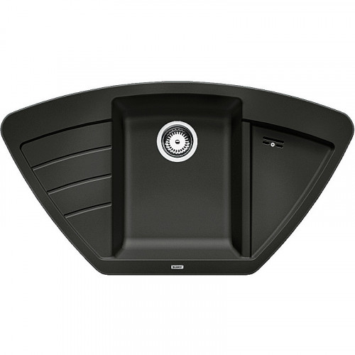 Кухонная мойка Blanco Zia 9 E 514764 Антрацит искусственный камень (литьевой мрамор) встраиваемый
