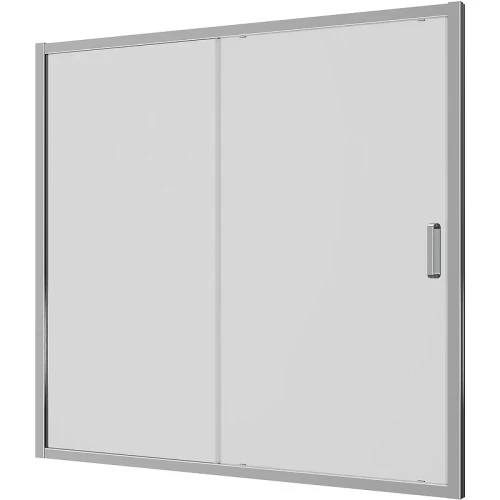 Шторка на ванну Ambassador Bath Screens 170х140 16041105 профиль Хром стекло CrystalPure