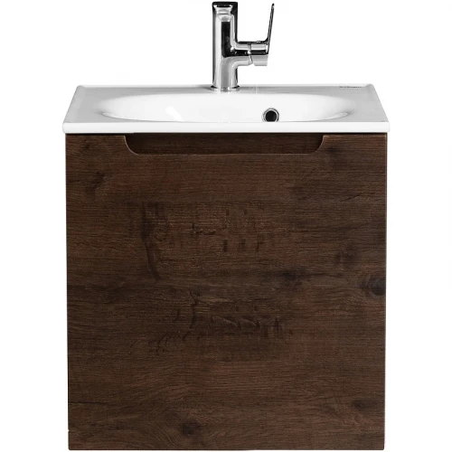 Тумба под раковину BelBagno Etna 50 R ETNA-500-1A-SO-RW-P-R подвесная Rovere Moro МДФ / ЛДСП