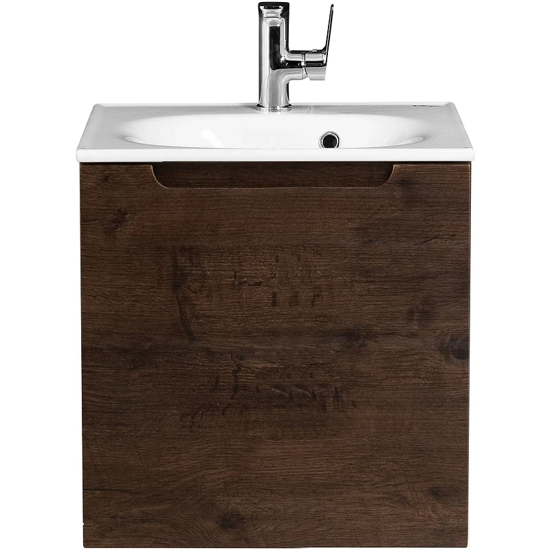 Тумба под раковину BelBagno Etna 50 R ETNA-500-1A-SO-RW-P-R подвесная Rovere Moro МДФ / ЛДСП