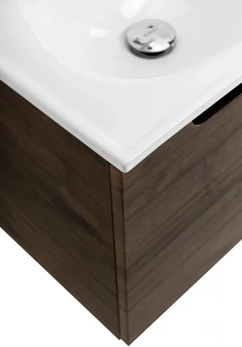Тумба под раковину BelBagno Etna 50 R ETNA-500-1A-SO-RW-P-R подвесная Rovere Moro МДФ / ЛДСП