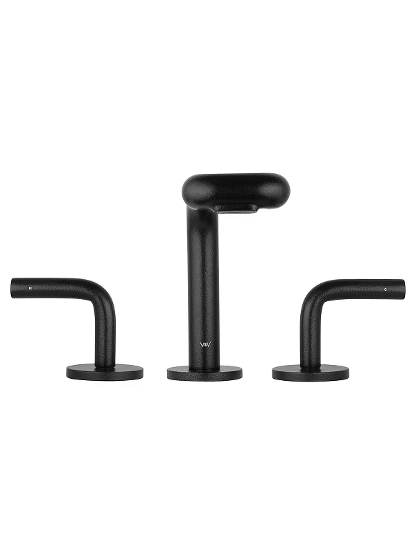 Смеситель для раковины Wonzon & Woghand Loop WW-131-00-508 цвет Черный матовый