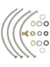 Смеситель для раковины Wonzon & Woghand Loop WW-131-00-508 цвет Черный матовый