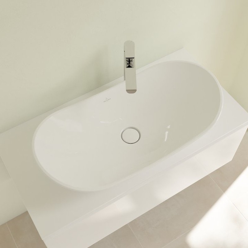 Раковина-чаша Villeroy&Boch My Nature 81 411080R1 Альпийский белый