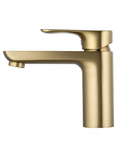 Смеситель для раковины Wonzon &amp; Woghand WW-A40732-BG цвет Брашированное золото