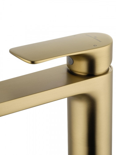 Смеситель для раковины Wonzon &amp; Woghand WW-A40732-BG цвет Брашированное золото