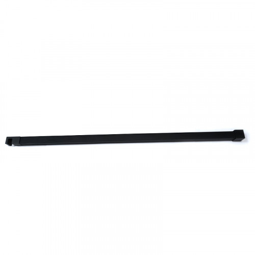 Душевая перегородка Abber Immer Offen 100 AG63100B профиль Черный стекло прозрачное