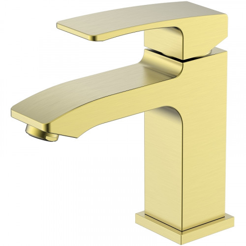 Смеситель для раковины Raglo R01.10.03 Золото матовое латунь