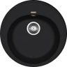 Кухонная мойка Florentina Лотос-510 20.290.B0510.302 Антрацит искусственный камень (литьевой мрамор) встраиваемый