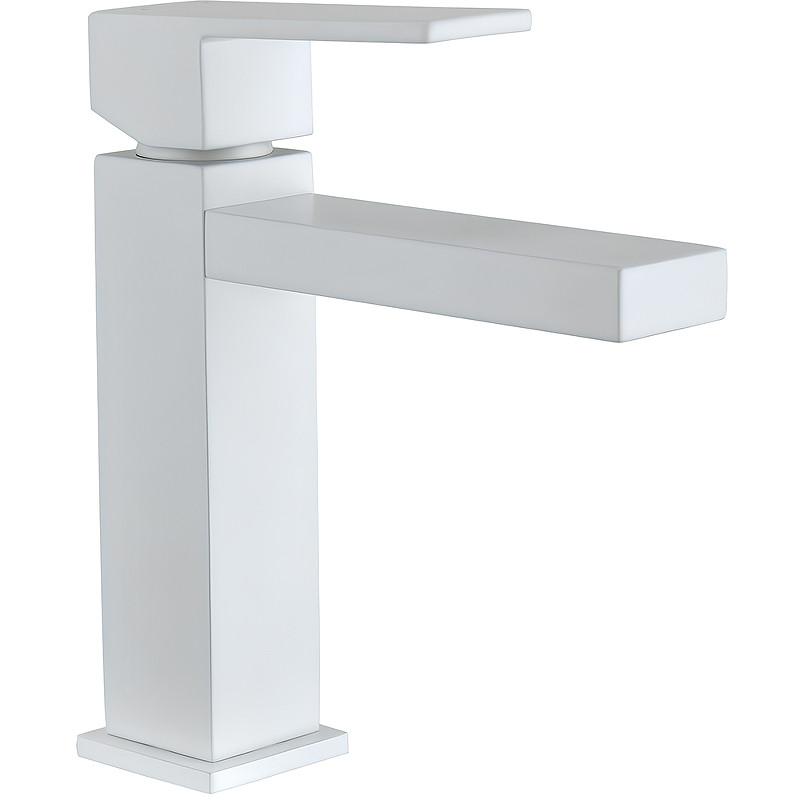 Смеситель для раковины Aquanet Blanco AF420-10W 261816 Белый матовый латунь