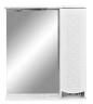 Зеркало со шкафом Stella Polar Ванда 60/С SP-00000199 с подсветкой Белое