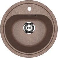 Кухонная мойка Ulgran Classic U-700-307 Терракот искусственный камень (литьевой мрамор) встраиваемый