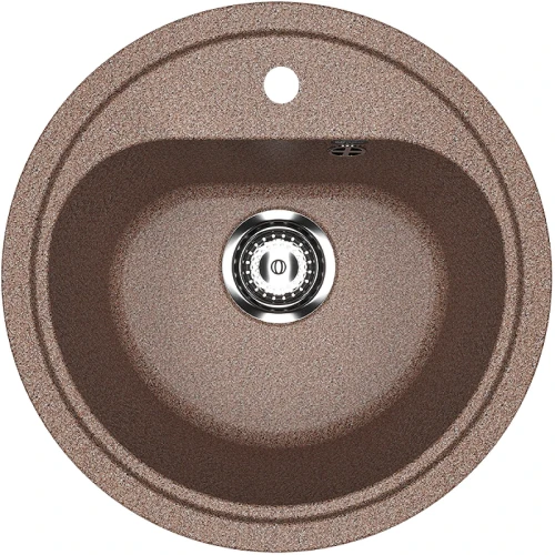 Кухонная мойка Ulgran Classic U-700-307 Терракот искусственный камень (литьевой мрамор) встраиваемый