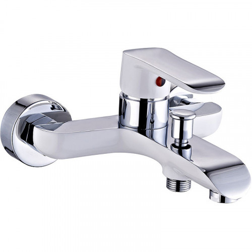 Смеситель для ванны Melodia della vita Heavy Metal MDV35640wt Белый Хром латунь на стену