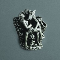Держатель для зубных щеток Art&amp;Max Romantic AM-B-0081B-T Серебро