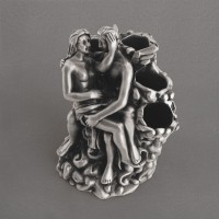 Держатель для зубных щеток Art&amp;Max Romantic AM-B-0081B-T Серебро