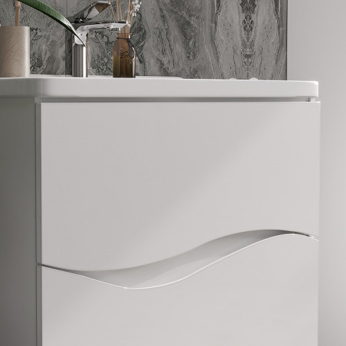 Тумба под раковину Volna 80.2Y tnVLN80.2Y-01 Белая