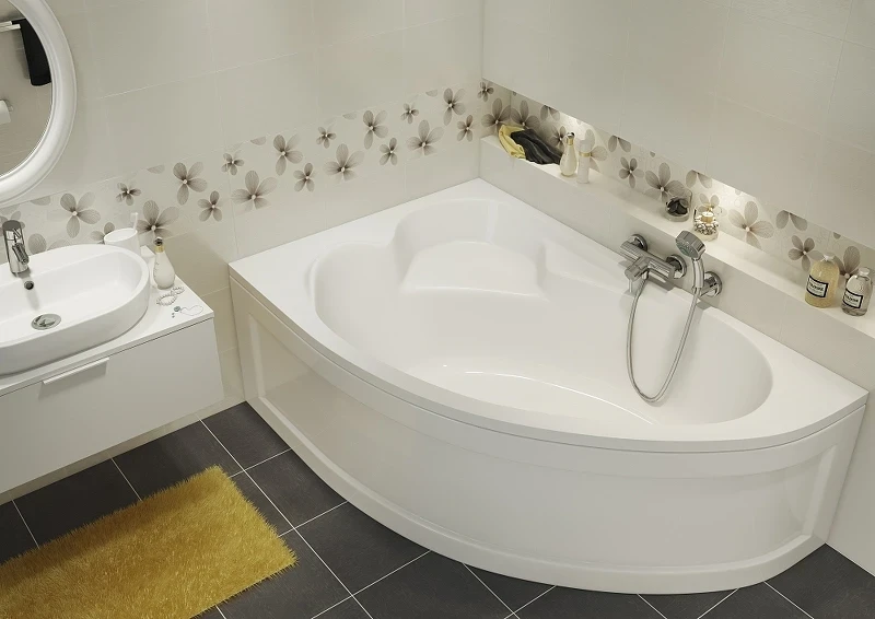 Акриловая ванна Cersanit Kaliope 153x100 L 63441 без гидромассажа