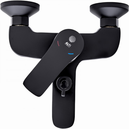 Смеситель для ванны Orange Aristo M19-100b Черный матовый латунь на стену