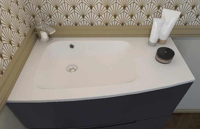 Раковина Jacob Delafon Nona 80 L EB1884RU-DE1 Белая
